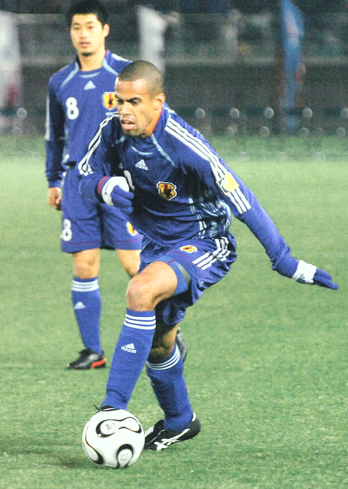 静岡サッカーの主役たち＞ 日本国籍取得した三都主アレサンドロの